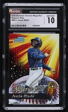 2025 Bowman Chrome Meteoric Rise Mega Box Mojo Refractor Jesus Made CGC 10