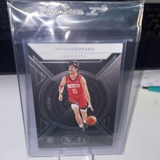 Panini Noir Rookies Icon Edition Reed Sheppard Houston Rockets Rookie #180 26/99
