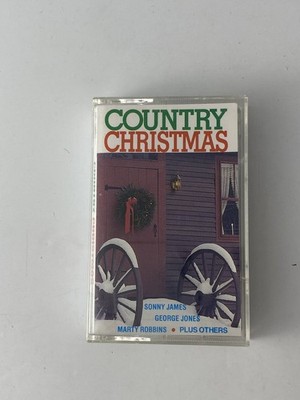 Sonny James George Jones Marty Robbins Country Christmas Cassette 1981 Sony