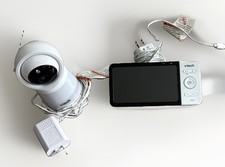 VTech Pan Tilt Video Monitor 7 HQ Max Model 346700 - Tested -