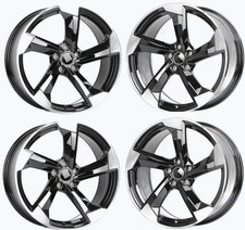 20" WHEELS FOR AUDI A4 A5 A6 A7 A8 S4 S5 Q5 Q7 ATLAS 20x9 +30 5X112 RIMS SET 4