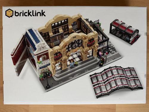 Lego Bricklink 910034 Brick Cross Bahnhof Neu in versiegelter Verpackung Designer-Programm - Bild 2 von 2