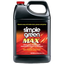 Simple Green 0210100604128 Max Automotive Cleaner/Degreaser, 1 Gal Jug