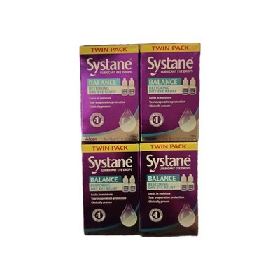 Systane BALANCE  ️ Drops, 10ml - TW PK ***LOT OF 4***EXP 10/2026***EXP DISC***