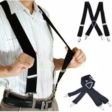 New Elastic Suspenders Adjustable Braces Men Women Kids Wedding FastShipping