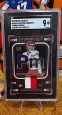 2023 Atomic Materials Patrick Mahomes Red White Color Patch 3/8 SGC 9 Low Pop
