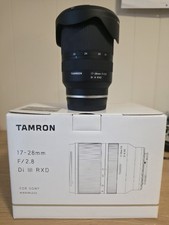 Tamron 17-28mm f/2.8 Di III RXD A046 Lens for Sony E-Mount, Boxed w/ Caps  Hood