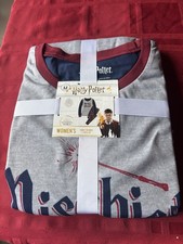 Harry Potter "Mischief Managed" Pajama PJ Set Top Bottoms / Womens Size MEDIUM