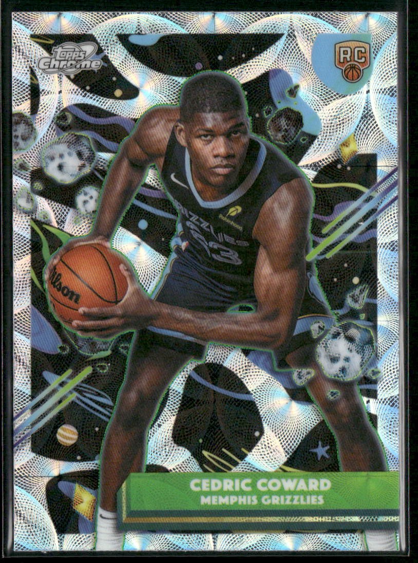 2025-26 Topps Chrome Cosmic #7 Cedric Coward Nucleus Refactor