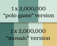 4 million total: RV Middle East BMJEI 2x 2000000: 1xW167 polo 1x P-154C dam UNC