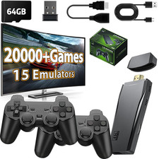 Wireless Retro Game Console Stick, Upgrade Retro Video Gaming Stick Built in 200