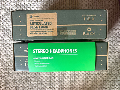 KiwiCo Articulated desk lamp