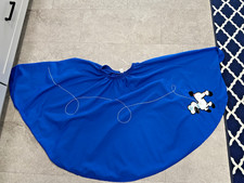 Vintage-Style Blue Poodle Skirt 100 Polyester Adult Costume / Sock Hop Outfit