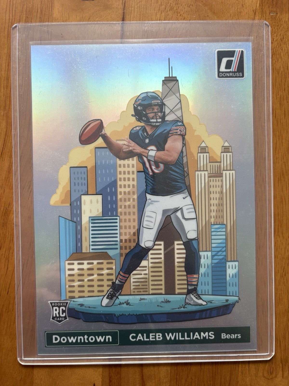 2024 Panini Donruss - Downtown! Caleb Williams #21 Oversized (RC)