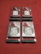 Lot of (4) Dell MG03ACA100 1TB 3.5" SATA HDD D3YV6 #3263