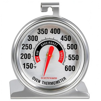 Efeng Large Dial Oven Thermometer for Gas & Electric stainless steel 