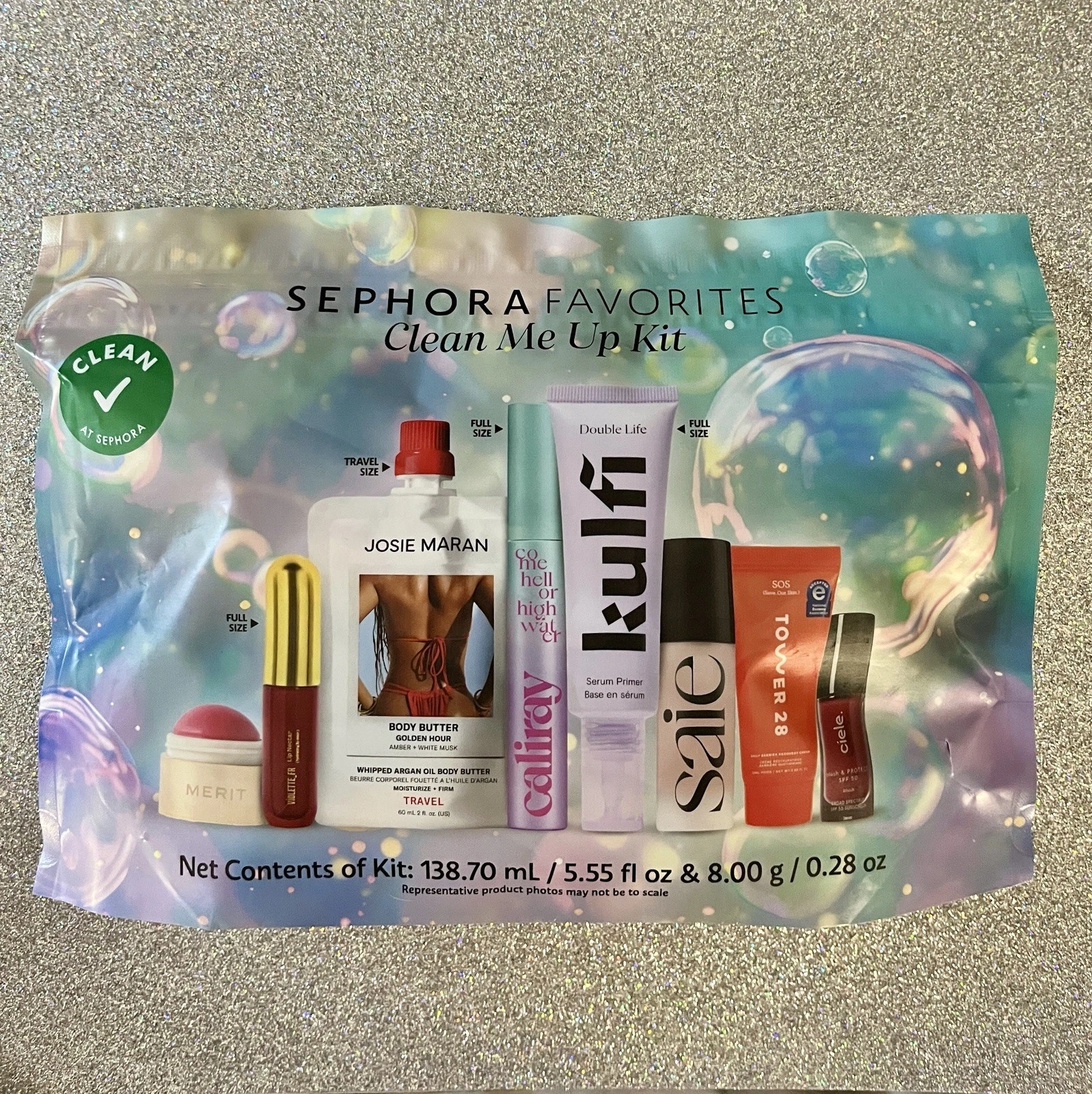 Sephora Favorites Clean Me Up Kit 2026 BRAND NEW & SEALED - 8 Items, 3 Full Size
Opens in a new wind