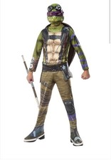 Costume Kids Teenage Mutant Ninja Turtles 2 Value Donatello Costume Medium