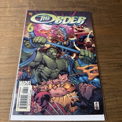 Marvel Comics - Order, The (Sep. 2002 1st Series) #6 Busiek Defenders.