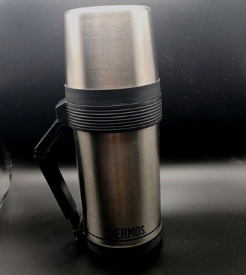 Vintage 90's Thermos Stainless Steel Vaccum Bottle 0.75L Heavy Duty Work Flask