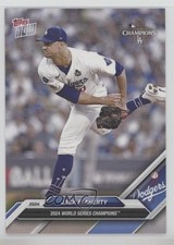 2024 Now World Series Champions Los Angeles Dodgers /37082 Jack Flaherty 18m8