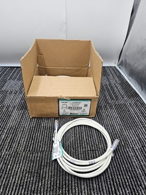 (QTY 10) Panduit UTPSP10Y Cat6 UTP Patch Cord RJ45 24 AWG Stranded 10ft
