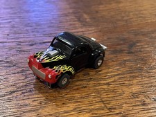 JOHNNY LIGHTNING TJET 1941 WILLYS GASSER BLACK FLAMES HO SLOT CAR