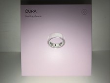 Oura Ring Gen 4, Size 8, Pink, Box and Instructions ONLY
