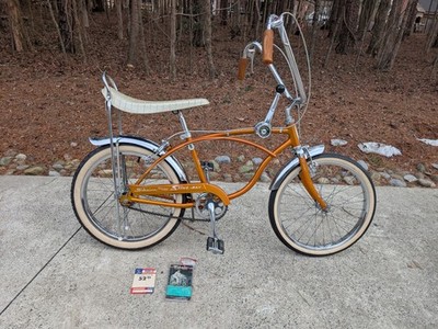 SCHWINN 1966 COPPERTONE 3 SPEED DELUXE STINGRAY BICYCLE ORIGINAL