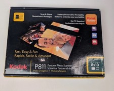 Kodak P811 Personal Photo  Negative Scanner NEW Open Box 4GB SD Portable No PC