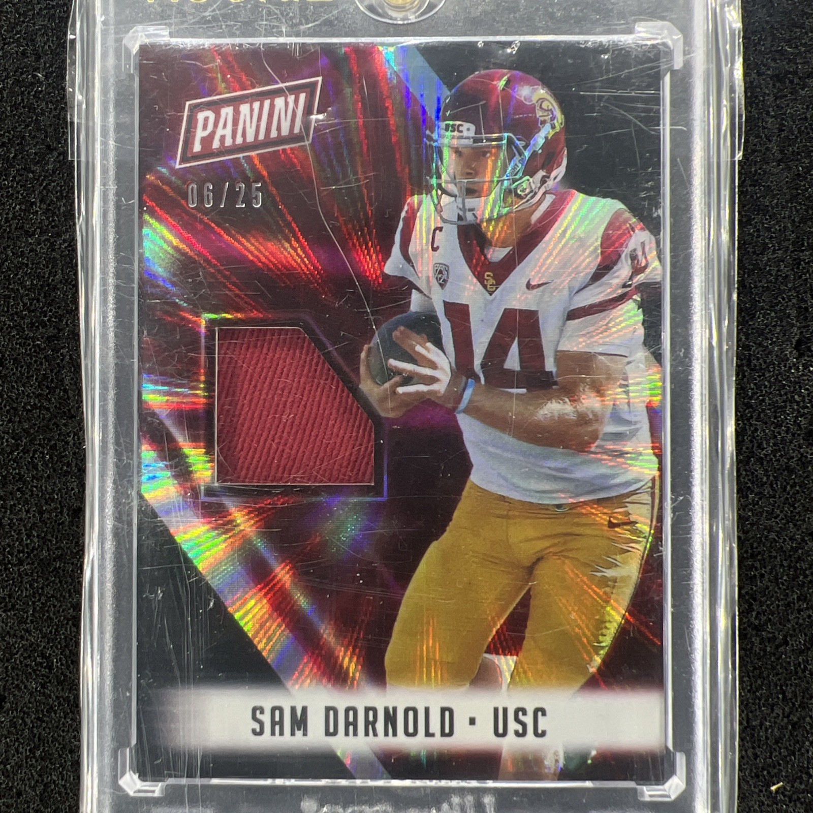 Sam Darnold Panini Flawless Collegiate Rookie Patch Autographs #SD Base