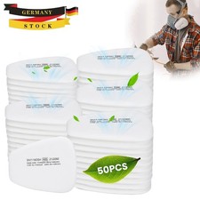 50 PCS Partikel Filter Einlegefilter 3M Masken Serie 6000 7000 7500 Atemschutz