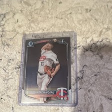 Bowman 2024 Chrome Prospects Andrew Morris BCP-90 Minnesota Twins Baseball Card