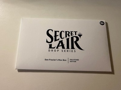 MTG Magic The Gathering Sealed Secret Lair Dan Frazier's Mox Box