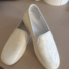 Vince white leather Blair Women's Mule Slip-On Sneakers Size 7 worn once