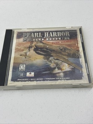 PEARL HARBOR ZERO HOUR THE GAME CD-ROM  COMPLETE CD, CASE, BOOKLET
