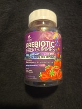 Nature's Nutrition Prebiotic Fiber Max Strength 4g   60 Gummies Sealed