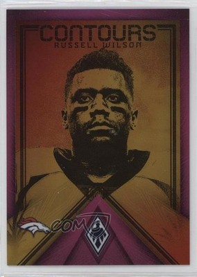 2022 Panini Phoenix Contours Pink /175 Russell Wilson #CT-7 16wc