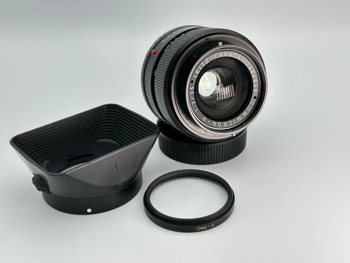 Leica SUMMICRON-R 35mm Focal Camera Lenses for sale | eBay