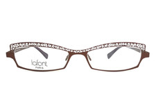 Jean Lafont Eyeglasses Frames PRINCESSE 111 Matte Brown Cat Eye 49-16-135