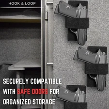 Tactical Hook&Loop Holsters Universal Airsoft Right Left Hand Pistol Gun Holster