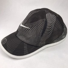 Nike Aerobill TODDLER Size Featherlight Dri-Fit Black White Hat Baseball