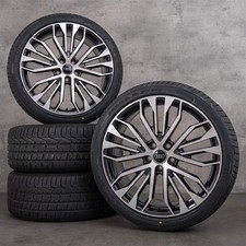 Audi A6 S6 cerchi con gomme invernali da 20 pollici 4G C7 auto 4G0601025BE nero 