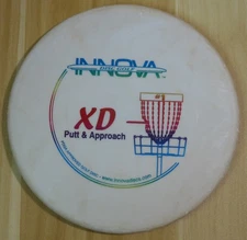 Innova DX XD Putt & Approach Disc (White, 172g) - PFN Rainbow Bar Stamp