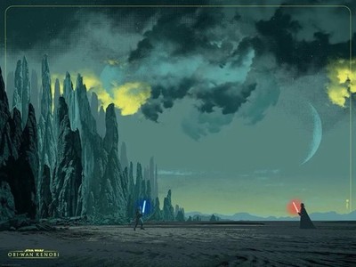 Sideshow Collectibles - I Will Destroy You Star Wars Art Print /250