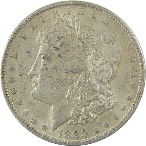1899 O Micro O Morgan Silver Dollar AU About Uncirculated SKU:I24732