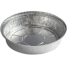(500 Count)  9-Inch Disposable Aluminum Foil Round Take-Out Pans