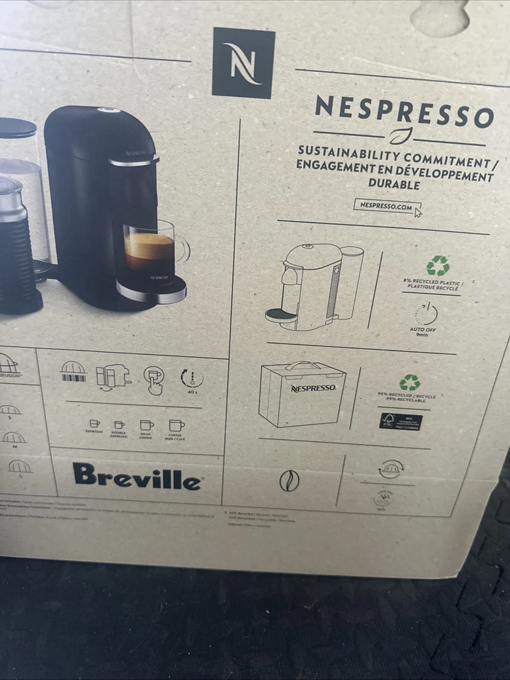 Nespresso - Vertuo by Breville with Aeroccino3 - Gray - Image 3 of 3