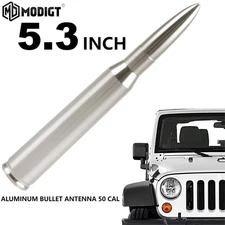 5.3" Aluminum Antenna Mast for JEEP WRANGLER JK/JL 2007-2023 GLADIATOR 2020-2023
