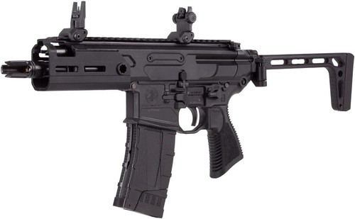 Sig Sauer Rattler 4.5mm CO2 Steel BB Gun 30rd Magazine Flip-up Sights USED